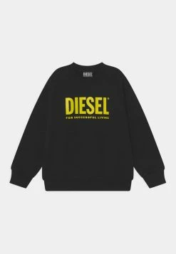 Diesel SCREWDIVISION LOGO UNISEX - Sweatshirt - Black