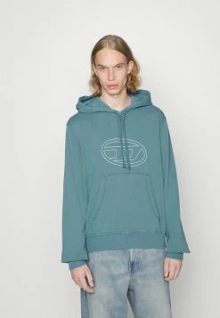 Diesel GINN HOOD - Sweatshirt - Blue