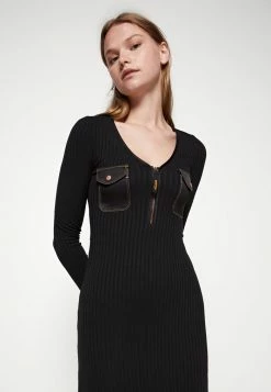 Diesel D-BORDY-LONG - Maxi Dress - Black -Diesel shop 0357d3e379f24df19912d34c34e1c001