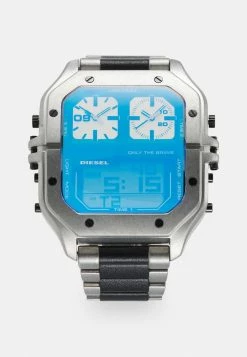 Diesel CLASHER - Digital Watch - Silver-coloured
