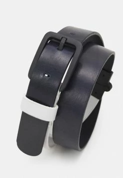 Diesel B-FACE - Belt - White & Black -Diesel shop 04aa326e506e4d9fb6ffdc313bf295d9