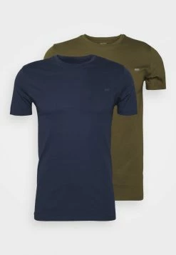 Diesel RANDAL TUBE 2 PACK - Undershirt - Dark Blue/green