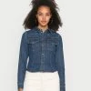DE-RIN-F DIESEL LIBRARY - Button-down Blouse - Denim