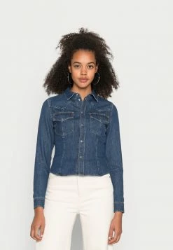 DE-RIN-F DIESEL LIBRARY - Button-down Blouse - Denim