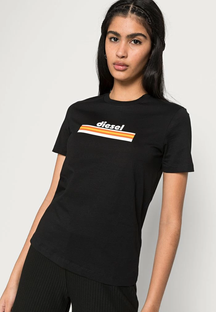 Diesel T-REG-C26 - Print T-shirt - Black 5 Diesel T-REG-C26 - Print T-shirt - Black - Image 5