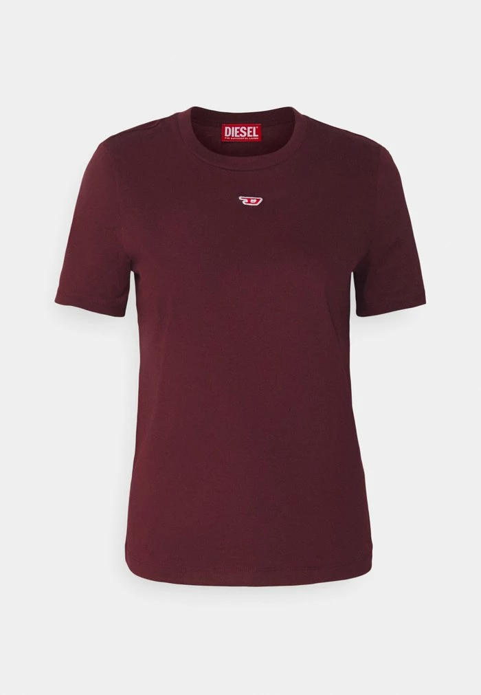 Diesel Basic T-shirt - Deep Red 5 Diesel Basic T-shirt - Deep Red - Image 5