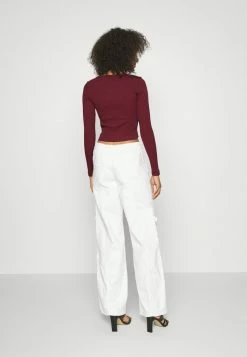 Diesel BALLET - Long Sleeved Top - Deep Red -Diesel shop 0d3264a95030429dbc2de739ede09d48