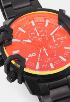 Diesel GRIFFED - Chronograph Watch - Black -Diesel shop 0da2d44e128c453fa6176caea677df37