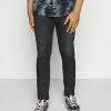 Diesel Straight Leg Jeans - Dark Blue Denim
