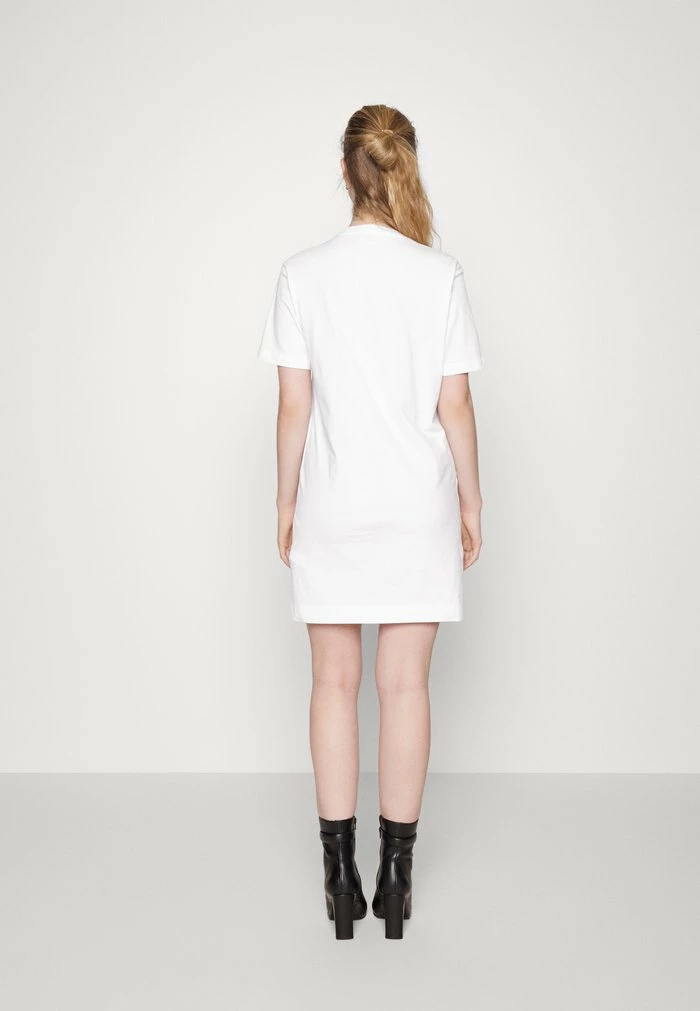 Diesel D-EGOR - Jersey Dress - White 3 Diesel D-EGOR - Jersey Dress - White - Image 3