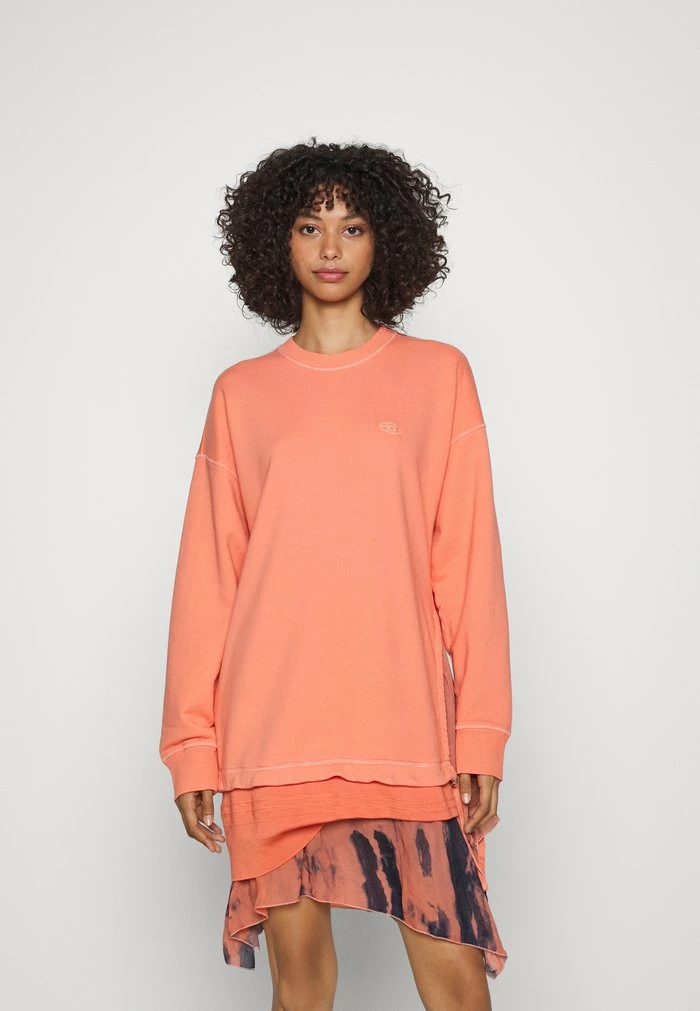 Diesel D-ROLLY - Day Dress - Salmon Pink 1 Diesel D-ROLLY - Day Dress - Salmon Pink