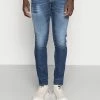 Diesel Straight Leg Jeans - Blue Denim