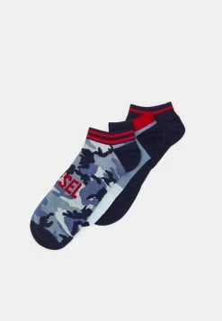 Diesel GOST UNISEX 3 PACK - Socks - Black/blue