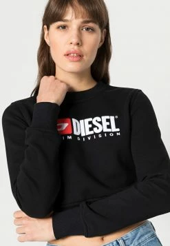 Diesel F-SLIMMY-DIV - Sweatshirt - Black -Diesel shop 10f060c4203d4bd09476ca6c829a9f8b