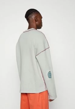 Diesel S-MOLOCK UNISEX - Zip-up Sweatshirt - White -Diesel shop 12b93c4ea3cd4250b7dac76fcad8d8af