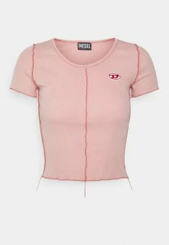 Diesel Basic T-shirt - Pink -Diesel shop 148f9d081c17427d8c8a4c3f351dc960