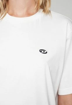Diesel JUST-DOVAL - Basic T-shirt - White -Diesel shop 14e42c1313024c3a84bafe38c7c5a4cd