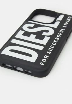 Diesel FOR IPHONE 13/13 PRO UNISEX - Phone Case - Black/white -Diesel shop 1550b46cd2044ba882cb73c3881d9a33