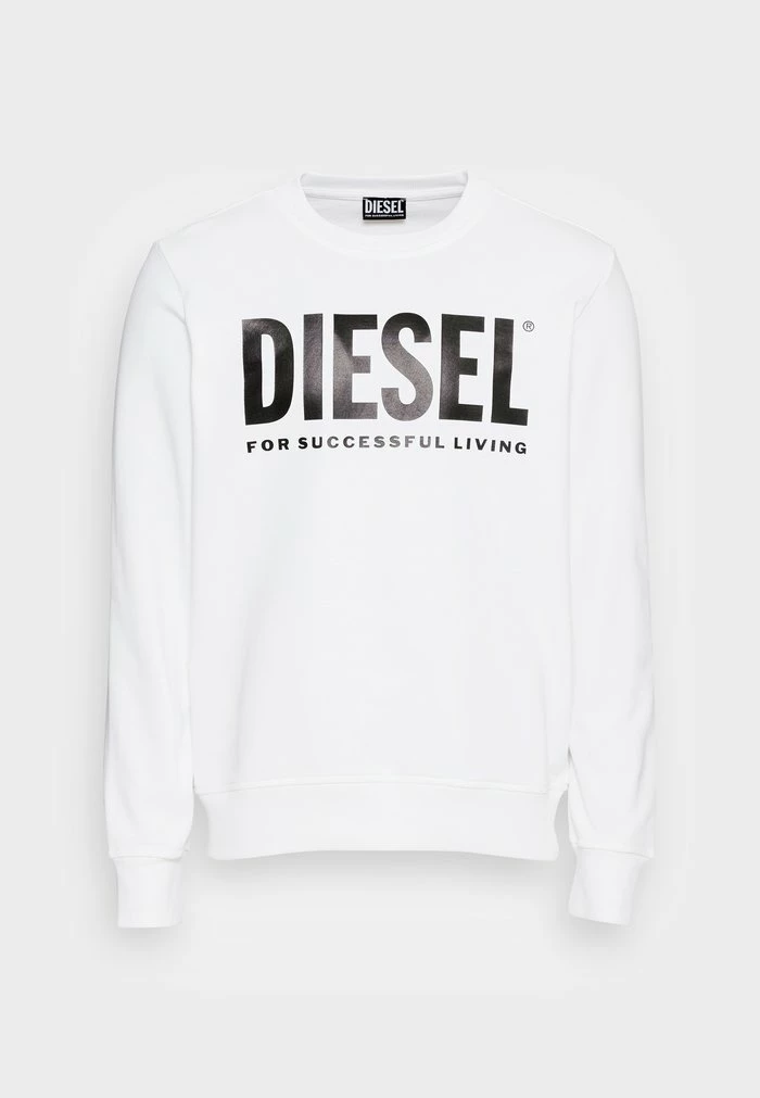 Diesel GIRK ECOLOGO - Sweatshirt - White 4 Diesel GIRK ECOLOGO - Sweatshirt - White - Image 4