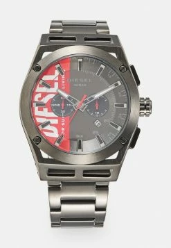 Diesel TIMEFRAME - Chronograph Watch - Stainless/gun