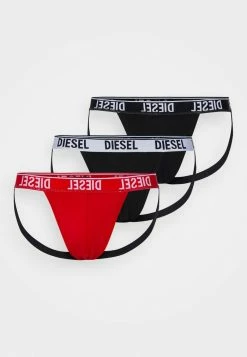 Diesel JOCKY 3 PACK - Briefs - Black/red