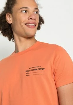 Diesel T DIEGOR C5 - Print T-shirt - Peach -Diesel shop 191362e2f12d457b864b61fe0dc09c96