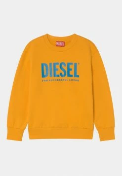 Diesel SCREWDIVISION LOGO UNISEX - Sweatshirt - Yellowish Orange