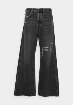 Diesel D-RISE - Flared Jeans - Black Denim -Diesel shop 197d11772c044b17893f94adc7eab127