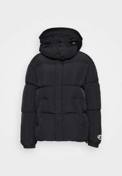 Diesel W-ROLF - Down Jacket - Black -Diesel shop 19a561eb7164449e93db479f41ffa78a
