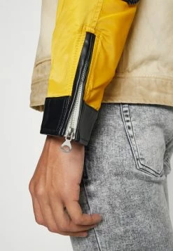 Diesel OPETH - Denim Jacket - Off White -Diesel shop 19b2697baf0a4690937323ed7e63f291