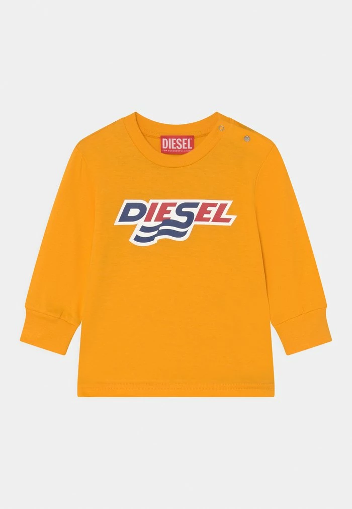 Diesel UNISEX - Long Sleeved Top - Orange 1 Diesel UNISEX - Long Sleeved Top - Orange