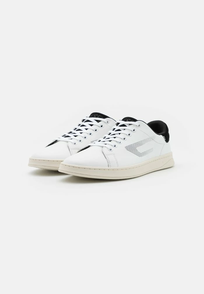 Diesel S-ATHENE LOW - Trainers - White Black 2 Diesel S-ATHENE LOW - Trainers - White Black - Image 2