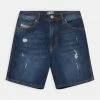 Diesel WILLOH - Denim Shorts - Destroyed Denim
