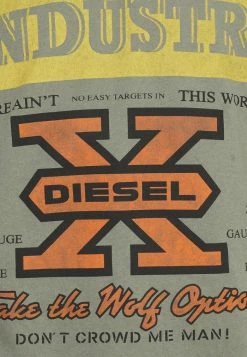 Diesel JUSEO - Long Sleeved Top - Green -Diesel shop 1f662572ca5642e8ab7a7c310613c44a