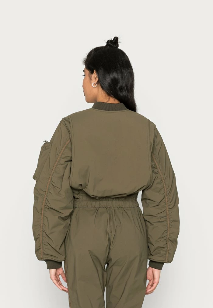 Diesel KHLOE - Bomber Jacket - Olive 3 Diesel KHLOE - Bomber Jacket - Olive - Image 3