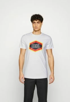 Diesel T-DIEGOR-E14 UNISEX - Print T-shirt - White