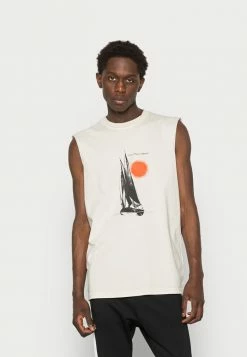 Diesel BEACH - Print T-shirt - White