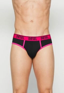 Diesel ANDRE 2 PACK - Briefs - Pink/black -Diesel shop 208c26835d1e49008f68b5e1f126ac4d