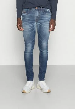 Diesel Straight Leg Jeans - Blue Denim
