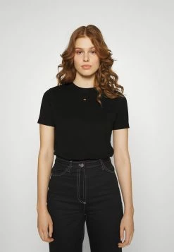 Diesel MICRODIV - Basic T-shirt - Black