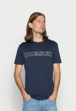 Diesel UMLT-JAKE - Print T-shirt - Dark Blue
