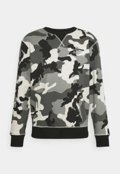 Diesel UMLT-WILLY SWEAT-SHIRT - Pyjama Top - Camouflage Grey -Diesel shop 2572cb23dc3c4d7ba4793fd01149dc5b