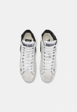 Diesel S-LEROJI MID - High-top Trainers - White/black -Diesel shop 258ff4cf48ad42c8ba50586951686c9e