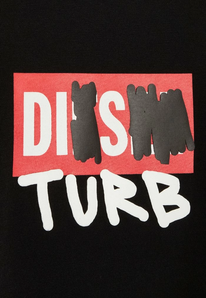 Diesel UNISEX - Print T-shirt - Nero 3 Diesel UNISEX - Print T-shirt - Nero - Image 3