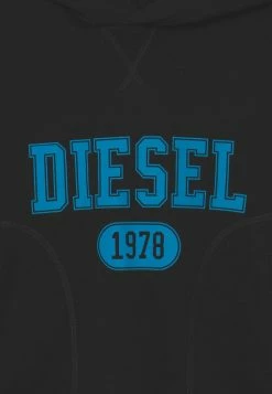 Diesel SMUSTER OVER UNISEX - Sweatshirt - Nero -Diesel shop 27b9f0324fe842ea803fd82ae6ba141b