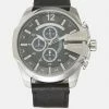 Diesel MEGA CHIEF SET - Chronograph Watch - Black/silver-coloured