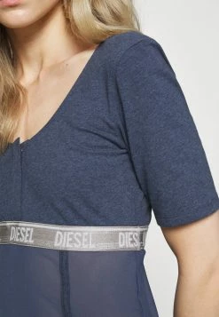 Diesel UFTEE-TOPCUT-DN - Pyjama Top - Indigo -Diesel shop 2893b39dd21744658cfa41e1bd6aa4b6