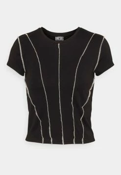 Diesel CUTIELOCK - Print T-shirt - Black -Diesel shop 29db342d15544ed3a5bf01db358243e1