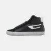 Diesel S-LEROJI MID - High-top Trainers - Black/white