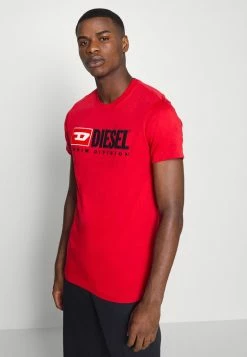 Diesel DIEGOR - Print T-shirt - Red -Diesel shop 2a3676306f1b401989c2f93079ff1767